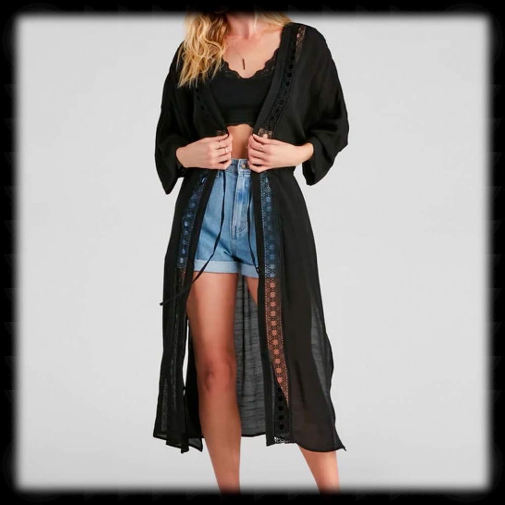 Long cardigan